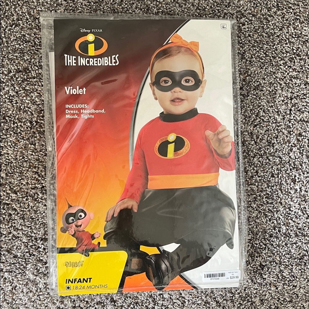 The Incredibles Infant Costume
